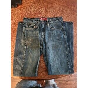 Arizona Jean Co Relaxed Straight Leg Jeans Denim Mens Size 30x32